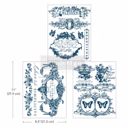 Re Design Décor Transfers®- Lovely Labels - A4 (3-pack)