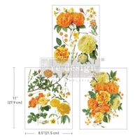 Re Design Décor Transfers®- My Honey - A4 (3-pack)