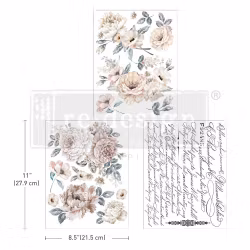 Re Design Décor Transfers®- Natural Wonders - A4 (3-pack)