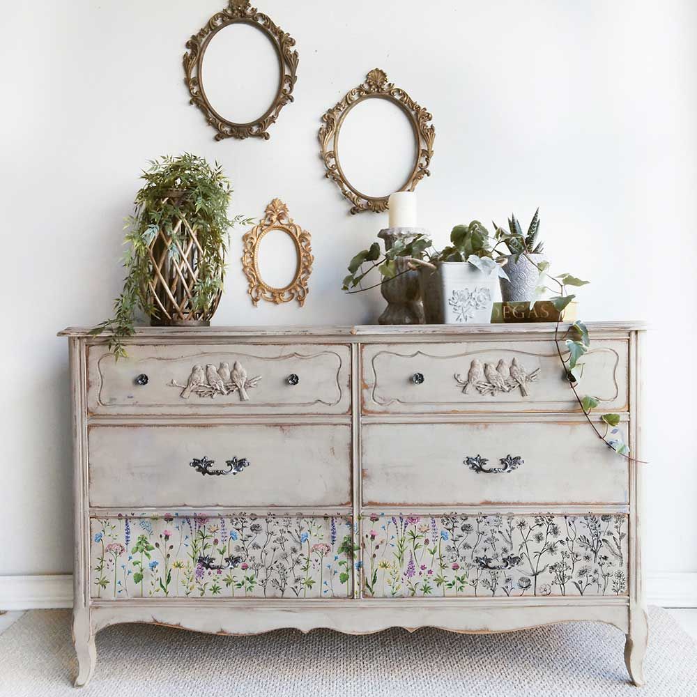 TRANSFERMOTIV - Re Design Décor Transfers - Tiny Flowers (3-pack)