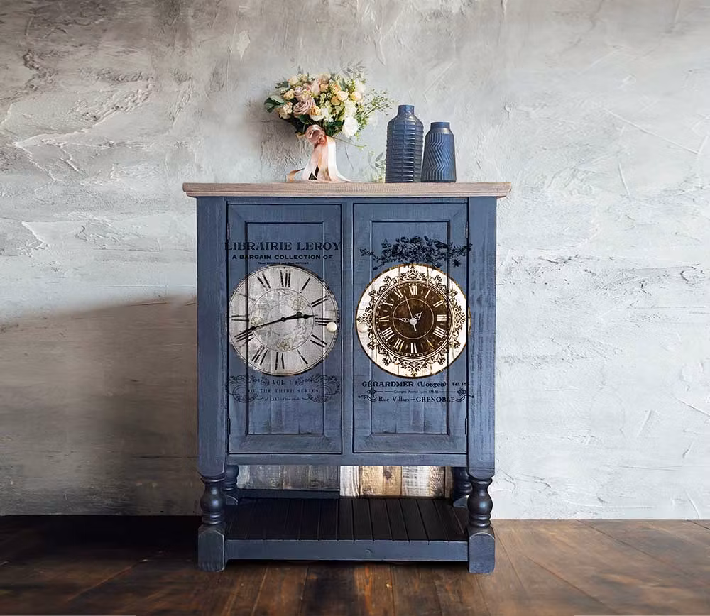 TRANSFERMOTIV - Re Design Décor Transfer - Vintage Clocks (3-pack)