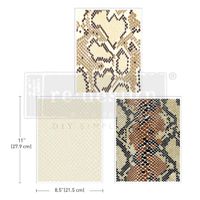 Re Design Décor Transfers®- Wild Textures - A4 (3-pack)