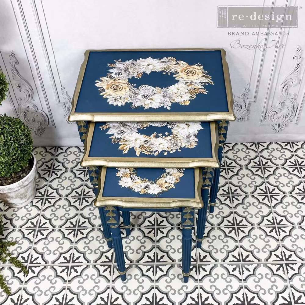 TRANSFERMOTIV - Re Design Décor Transfer - A Gilded Moment (3-pack)