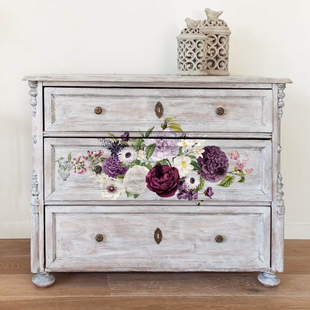 TRANSFERMOTIV - Re Design Décor MAXI Transfer - Majestic Blooms