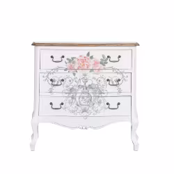 Re Design Décor MAXI Transfers®- Odeur de Rose - ca 30x30cm (2-pack)