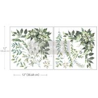 Re Design Décor MAXI Transfers®- Country Charm - ca 30x30cm (2-pack)