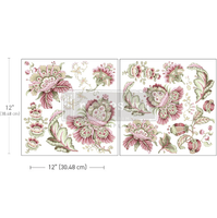Re Design Décor MAXI Transfers®- Paisley Lover - ca 30x30cm (2-pack)