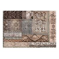 Re Design - A1 Decoupage Fiber Paper - Carved Stonework 59x84cm