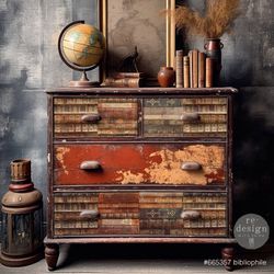 Re Design Tissue Paper - Bibliophile 48x76cm
