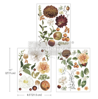 Re Design Décor Transfers®- Seasonal Splendor - A4 (3-pack)
