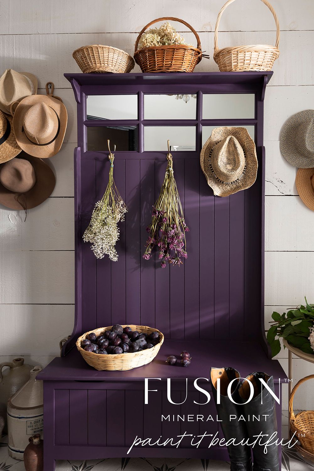 MÖBELFÄRG - Fusion Mineral Paint - Velvet Plum