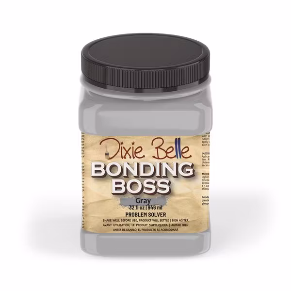 GRUNDFÄRG (Häft- & spärrgrund) - Dixie Belle BONDING BOSS GRAY