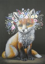 Belles and Whistles Rice Papers - Floraison Fox - A3 ca 28x42cm
