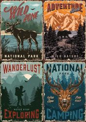 Belles and Whistles Rice Papers - National Park - A3 ca 28x42cm