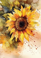 Belles and Whistles Rice Papers - Sunny Daze - A1 ca 59x84cm