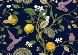 Belles and Whistles Rice Papers - Vintage Botanical - A1 ca 59x84cm