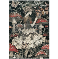 Re Design - A1 Decoupage Fiber Paper - Enigmatic Realm 59x84cm