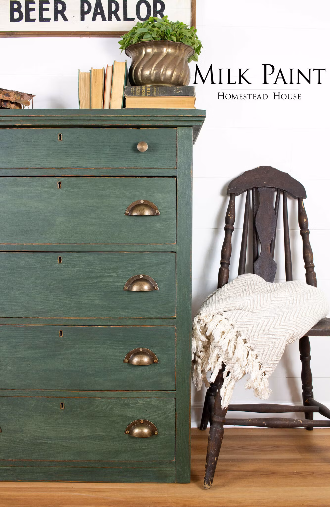 BAYBERRY - Homestead House - Milk Paint - Kaseinfärg - Mjölkfärg