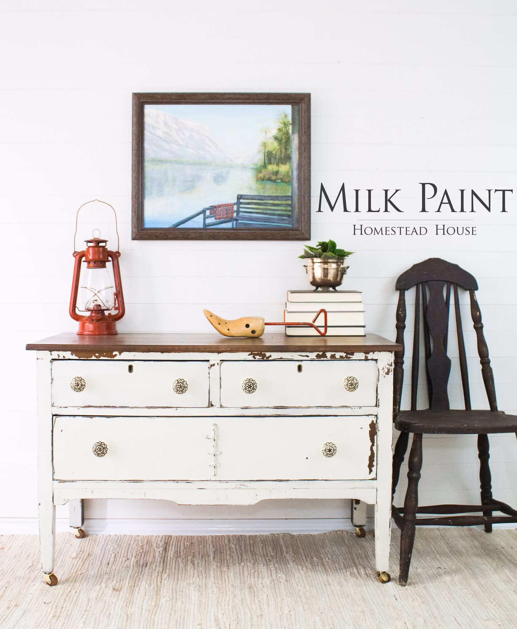 CHAMPLAIN - Homestead House - Milk Paint - Kaseinfärg - Mjölkfärg