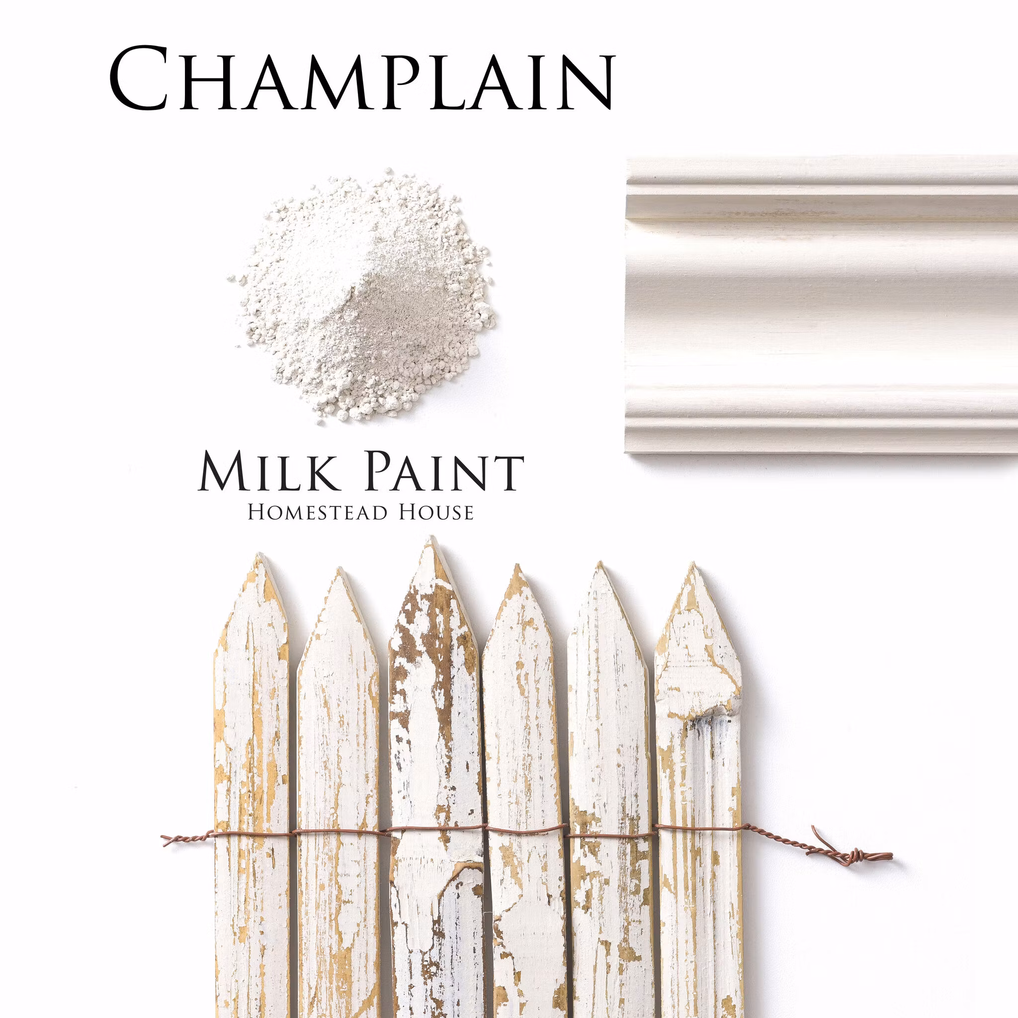 CHAMPLAIN - Homestead House - Milk Paint - Kaseinfärg - Mjölkfärg