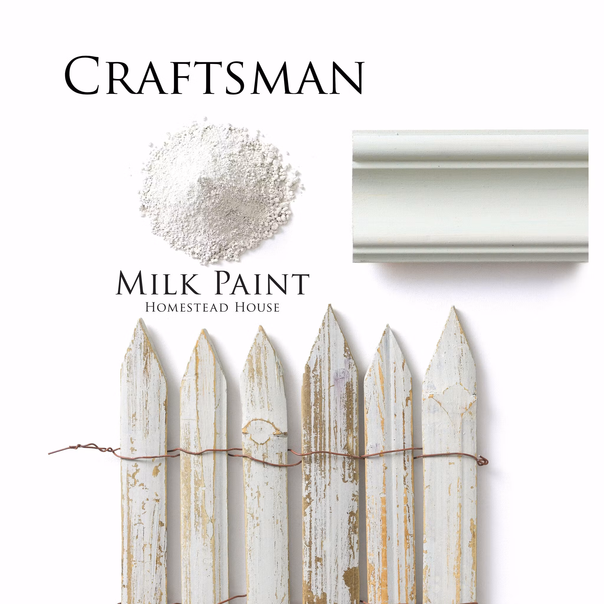 CRAFTSMAN - Homestead House - Milk Paint - Kaseinfärg - Mjölkfärg