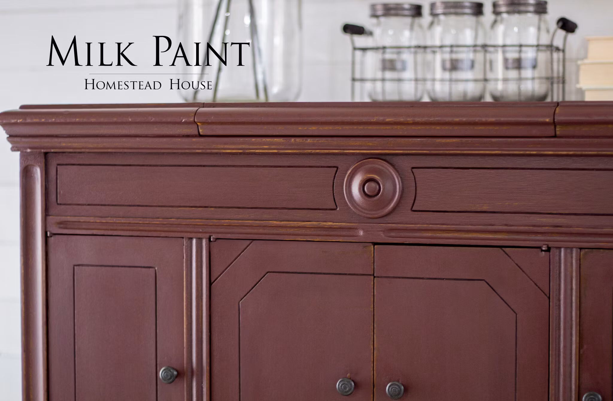 CRANBERRY - Homestead House - Milk Paint - Kaseinfärg - Mjölkfärg
