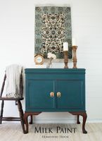 Homestead House - Milk Paint - GASPE GREEN