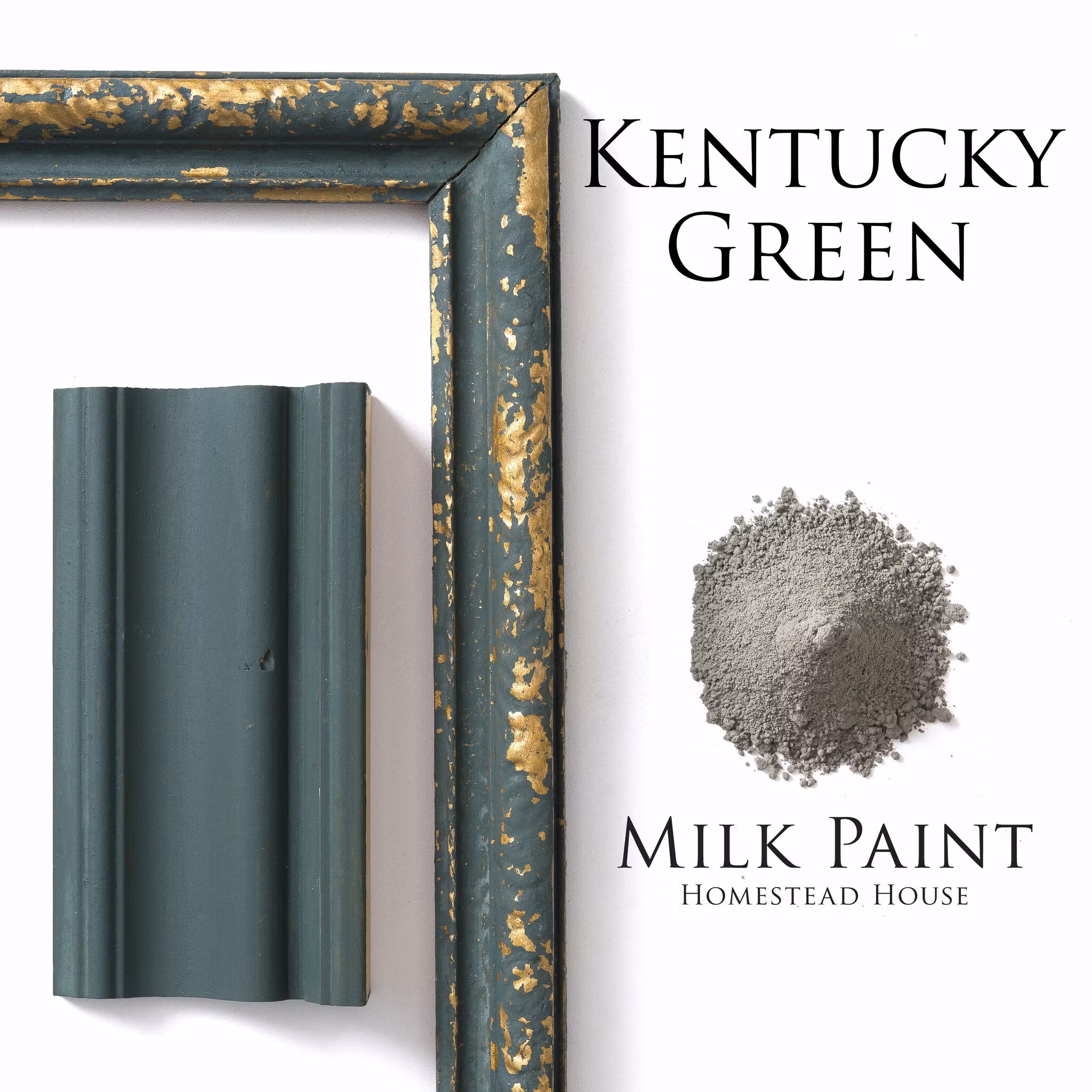 KENTUCKY GREEN - Homestead House - Milk Paint - Kaseinfärg - Mjölkfärg