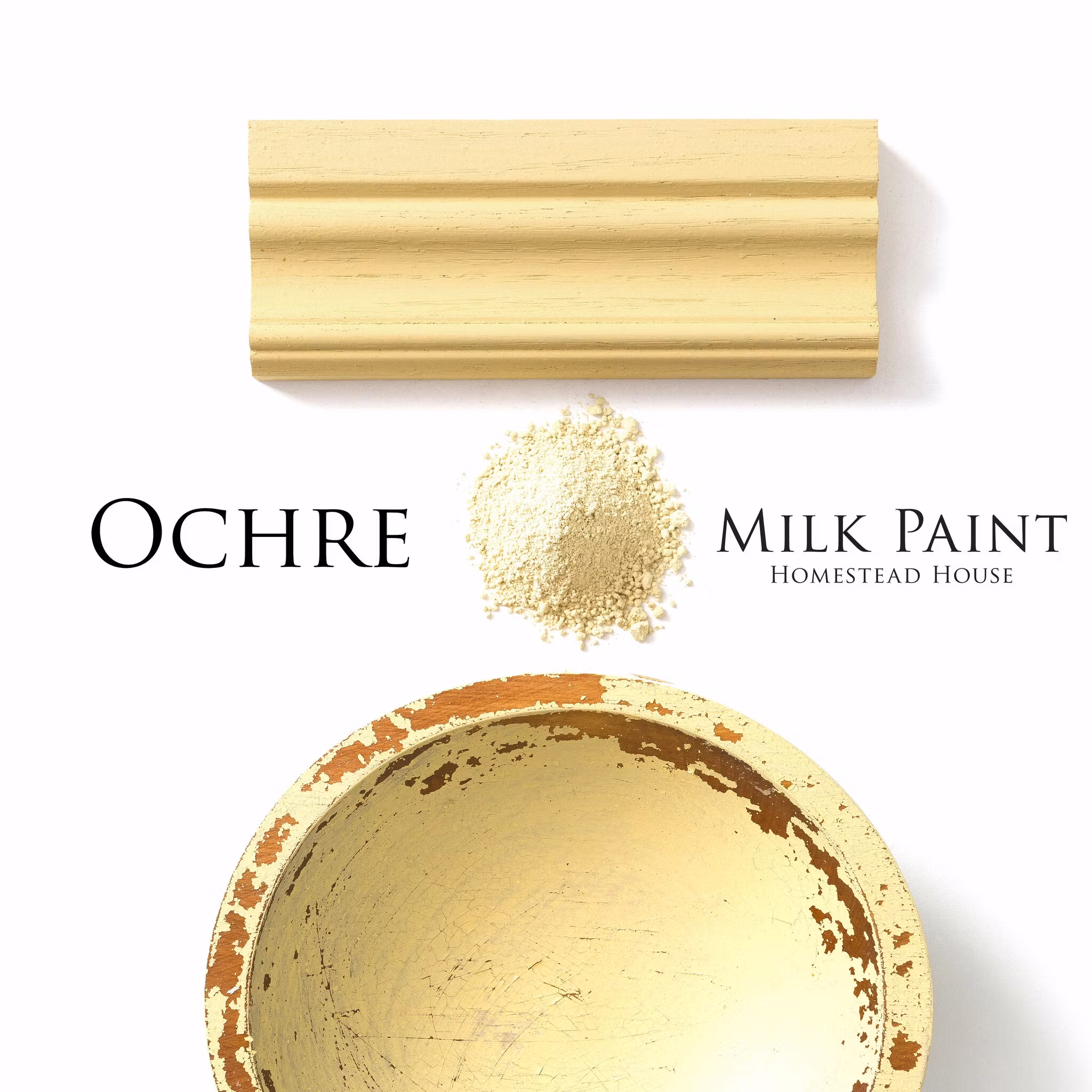 OCHRE - Homestead House - Milk Paint - Kaseinfärg - Mjölkfärg