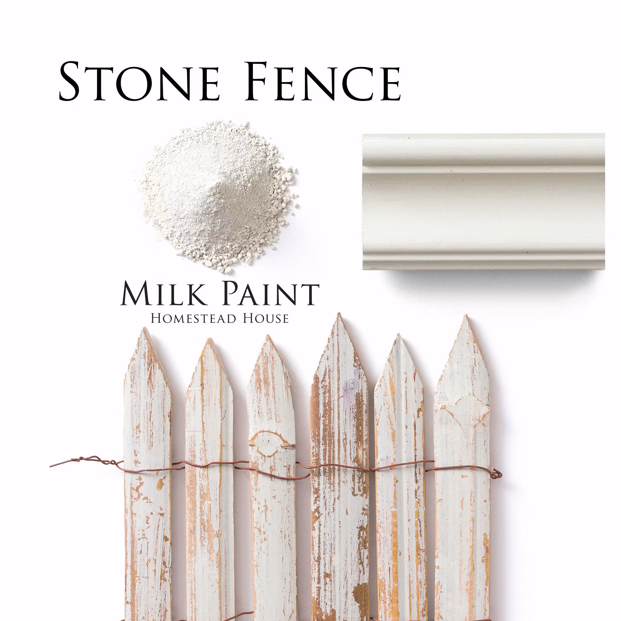 STONE FENCE - Homestead House - Milk Paint - Kaseinfärg - Mjölkfärg