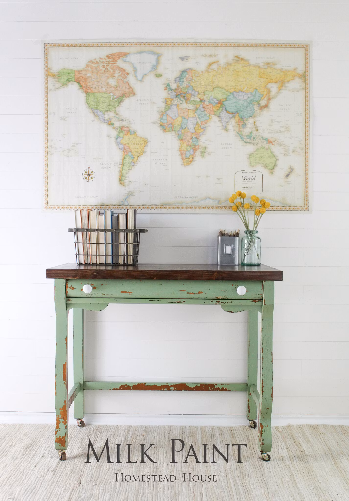 UPPER CANADA GREEN - Homestead House - Milk Paint - Kaseinfärg - Mjölkfärg