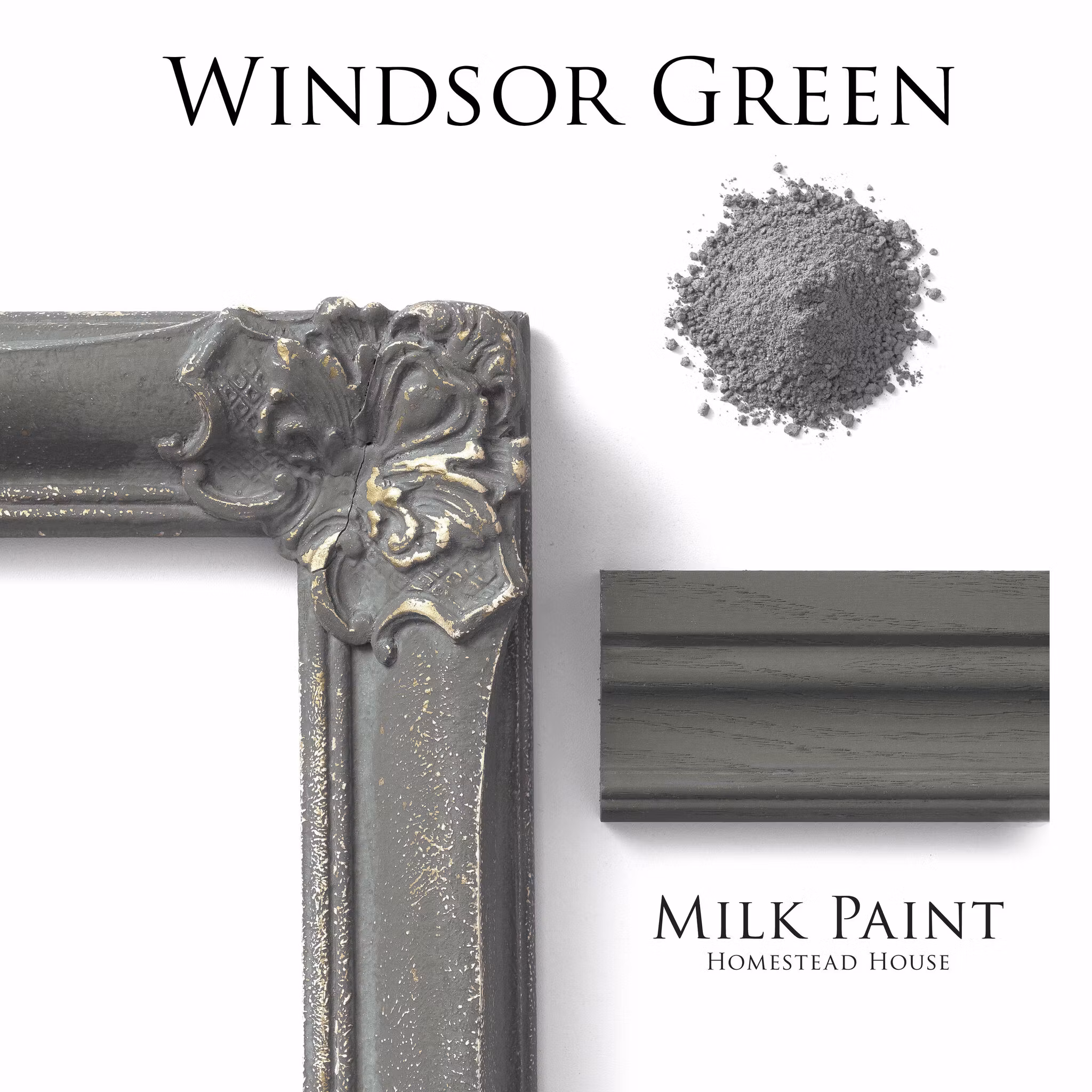 WINDSOR GREEN - Homestead House - Milk Paint - Kaseinfärg - Mjölkfärg