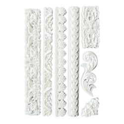 Stamperia - Silikonform - A5 (ca 14x21cm) - GREEK BORDERS