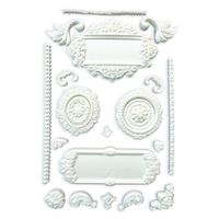 Stamperia - Silikonform - A5 (ca 14x21cm) - FRAMES & PLATES