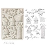 Stamperia - Silikonform - A5 (ca 14x21cm) - NESTS & BIRDS
