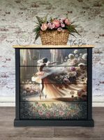 MINT - A3 Decoupagepapper (ca 30x42cm) - BALLET INBLOOM