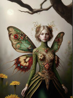 MINT - A3 Decoupagepapper (ca 30x42cm) - FOREST MUSE