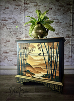 MINT - A3 Decoupagepapper (ca 30x42cm) - GOLDEN BROWN
