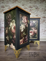 MINT - A3 Decoupagepapper (ca 30x42cm) - SHADOW GARDEN