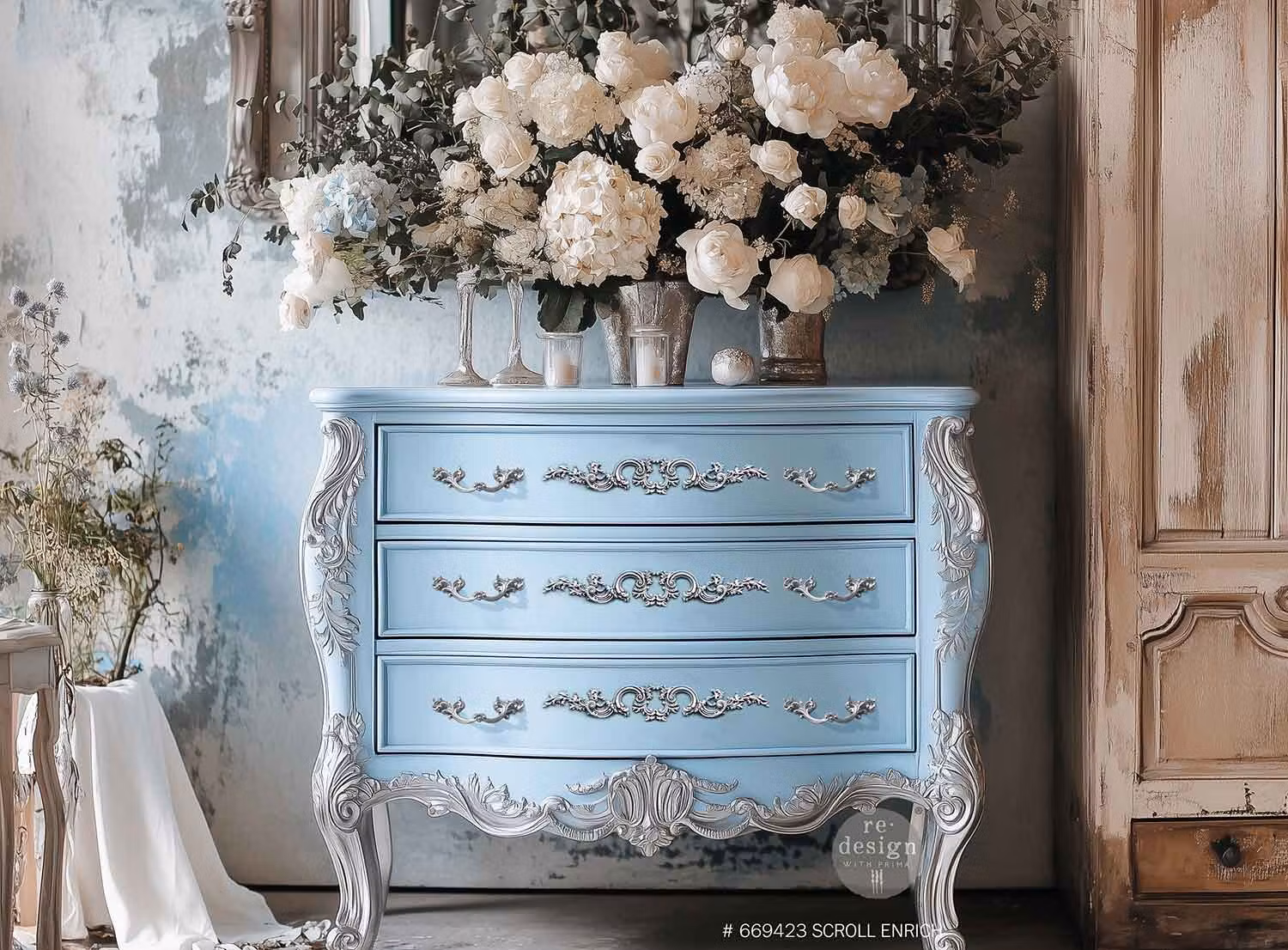 ReDesign - Décor Poly - Flexibla Ornament - SCROLL ENRICH