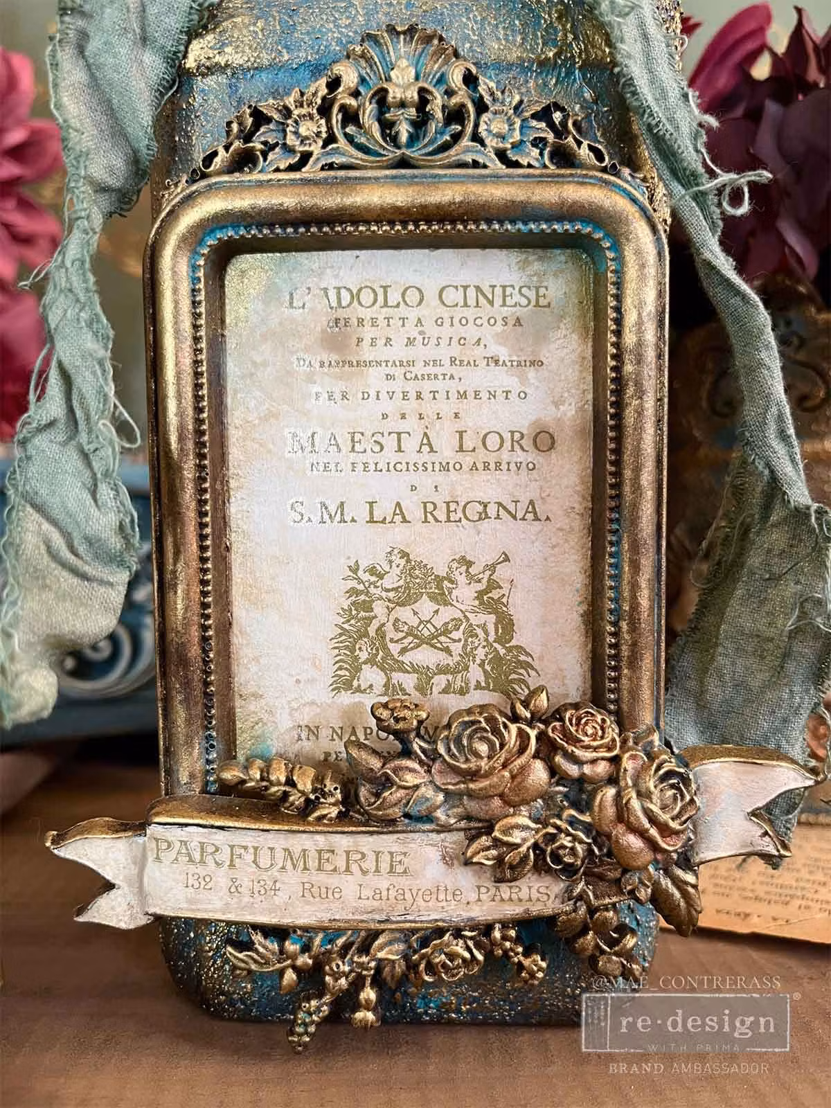 GJUTFORM - Re Design Décor Moulds - Silikonform - Antique Gaze