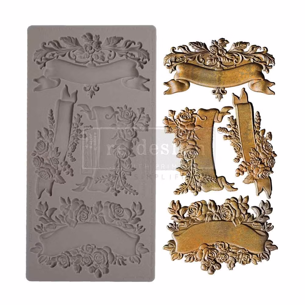 GJUTFORM - Re Design Décor Moulds - Silikonform - Blooming Banners
