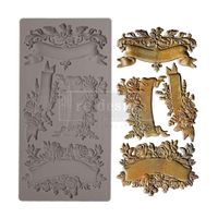 ReDesign Décor Moulds® - Silikonform - Blooming Banners (ca 13x25cm)