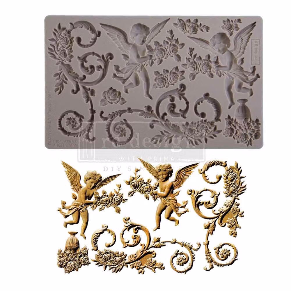 GJUTFORM - Re Design Décor Moulds - Silikonform - Angelic Aura