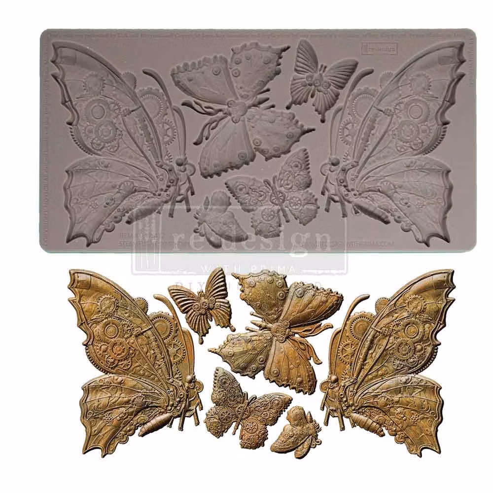 GJUTFORM - Re Design Décor Moulds - Silikonform - Steamflight Symphony