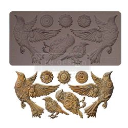 ReDesign Décor Moulds® - Silikonform - Gears of Flight (ca 13x25 cm)