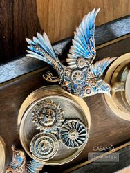 ReDesign Décor Moulds® - Silikonform - Gears of Flight (ca 13x25 cm)