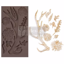 ReDesign Décor Moulds® - Silikonform - Loggers Lodge 1 (ca 13x25cm)