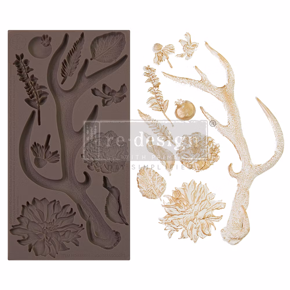 GJUTFORM - Re Design Décor Moulds - Silikonform -  Loggers Lodge 2