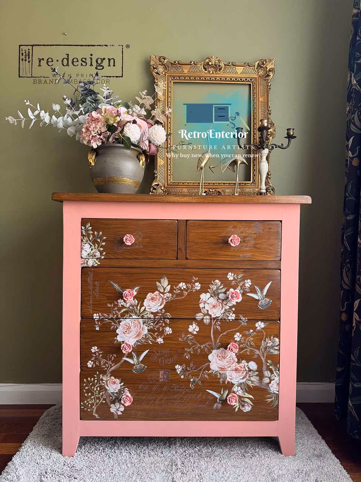 TRANSFERMOTIV - Re Design Décor Transfers - Blossom Tweet